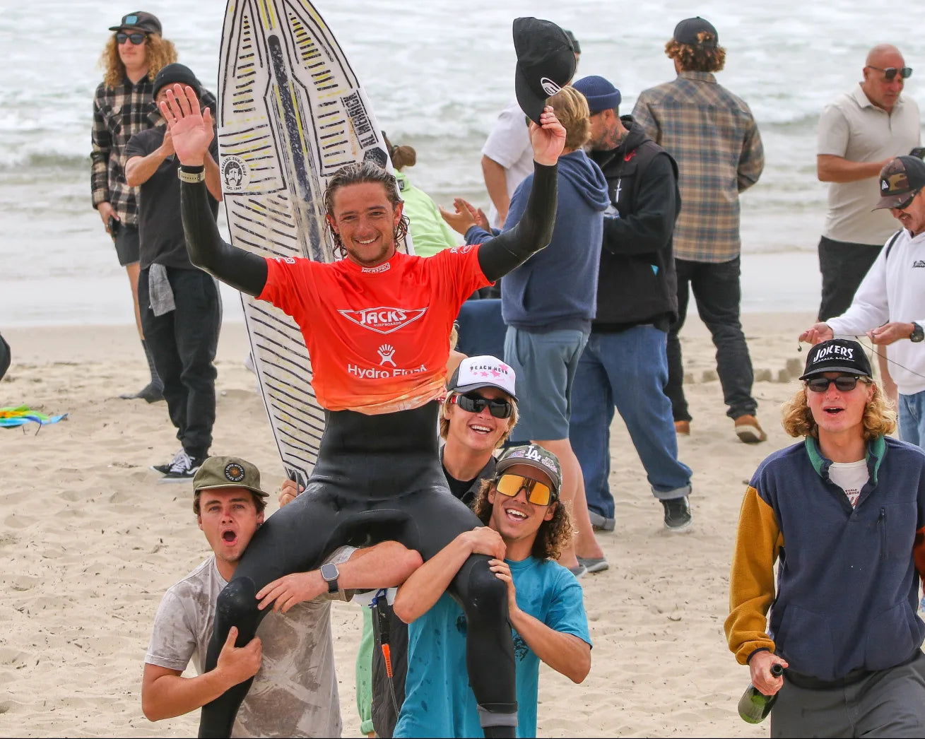 Santa Cruz’s John Mel, 23, surfs to biggest win of young career in Huntington Beach